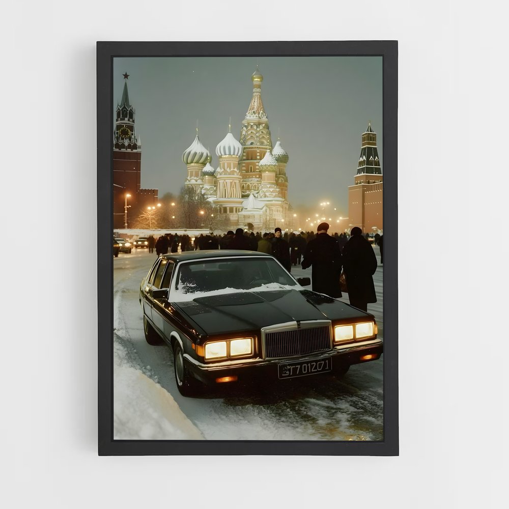 Poster Nostalgie Hivernale – affiche Jeux Olympiques (vue 2)